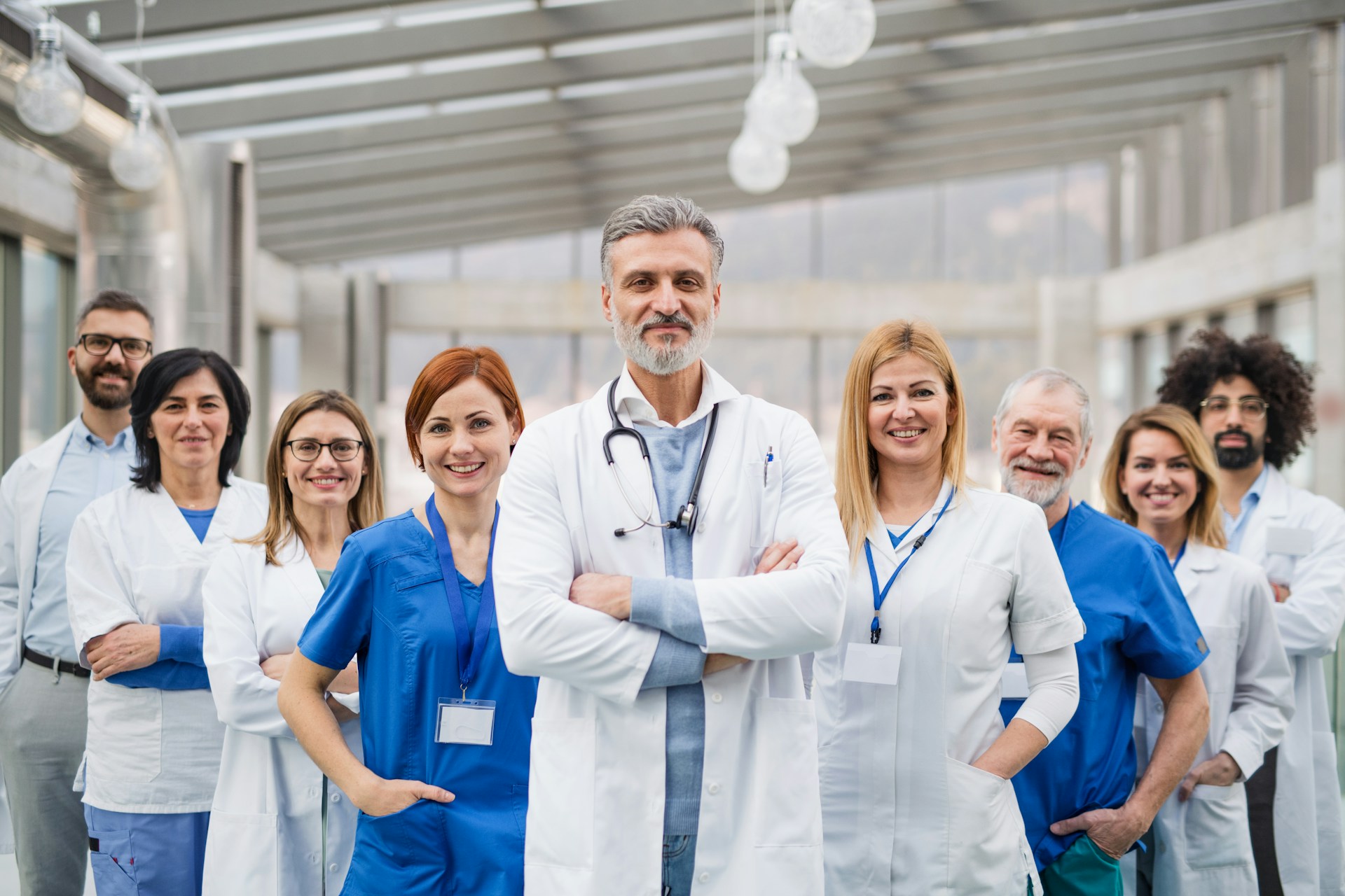 Doctor consulting patient